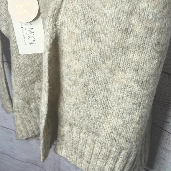 Ruby Moon Cowl Neck Oversized Oatmeal Cozy Sweater New Size Small - Picture 5 of 8